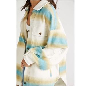 NWT Free People Ruby West Coast Shacket Jacket